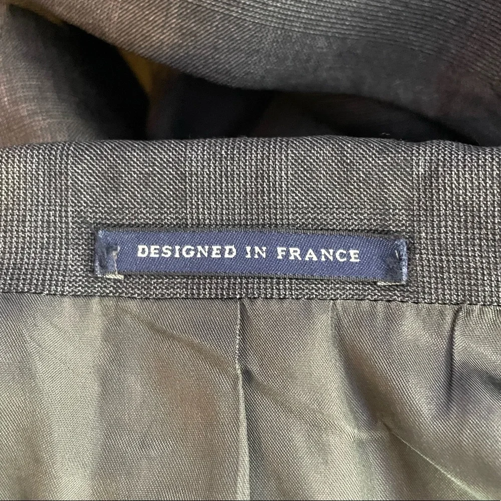 Daniel Cremieux Loro Piana 2 Button Blazer in Grey Size 40L‎